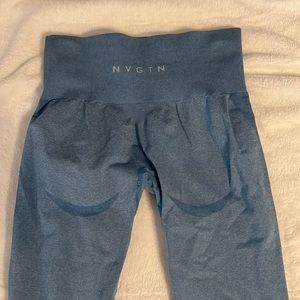 NVGTN sky blue leggings size small